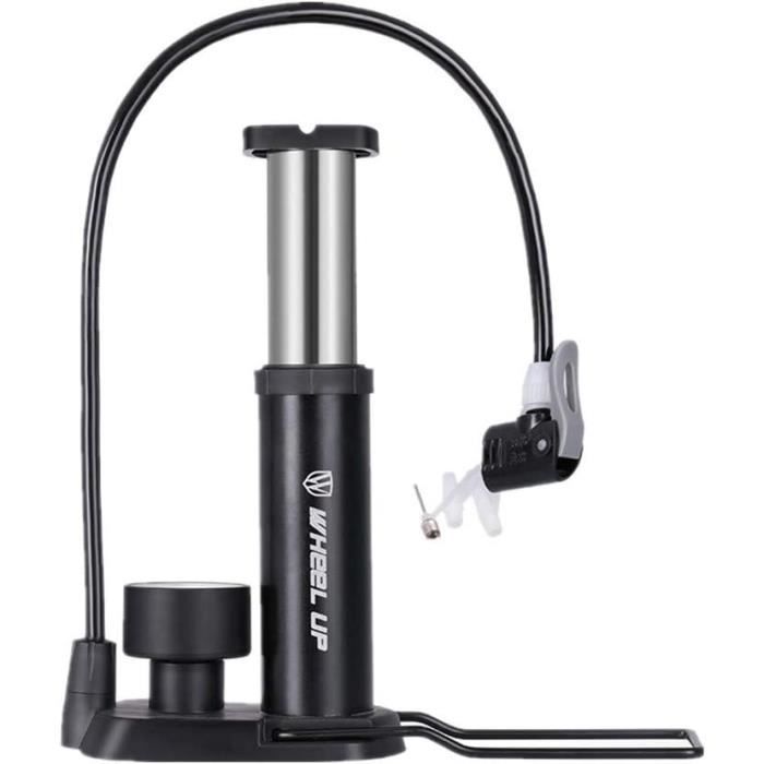 Pompe à Vélo,Mini Pompe à Main Portable 100PSI Pour Vélos Route