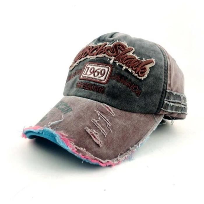 Chapeau de cowboy en denim à clous Levi retravaillé