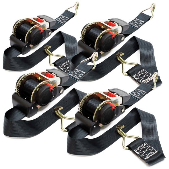 Sangles D'Arrimage JDMODEL Pour Camion RC 1/14 - 4 Pièces Orange - Échelle Compatible