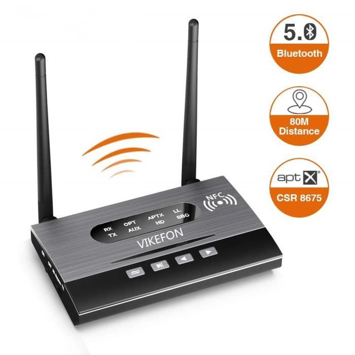 Émetteur-Récepteur Bluetooth Giveet - Faible Latence 40 Ms, Double Connexion, Pour TV/PC