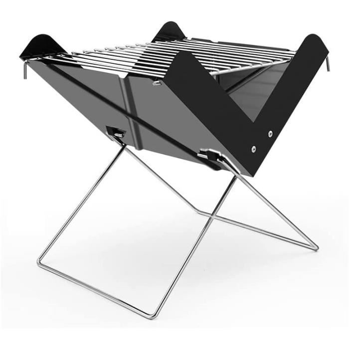 SHOP-STORY - MINIGRILL : Mini Barbecue à Charbon Pliable et Portable
