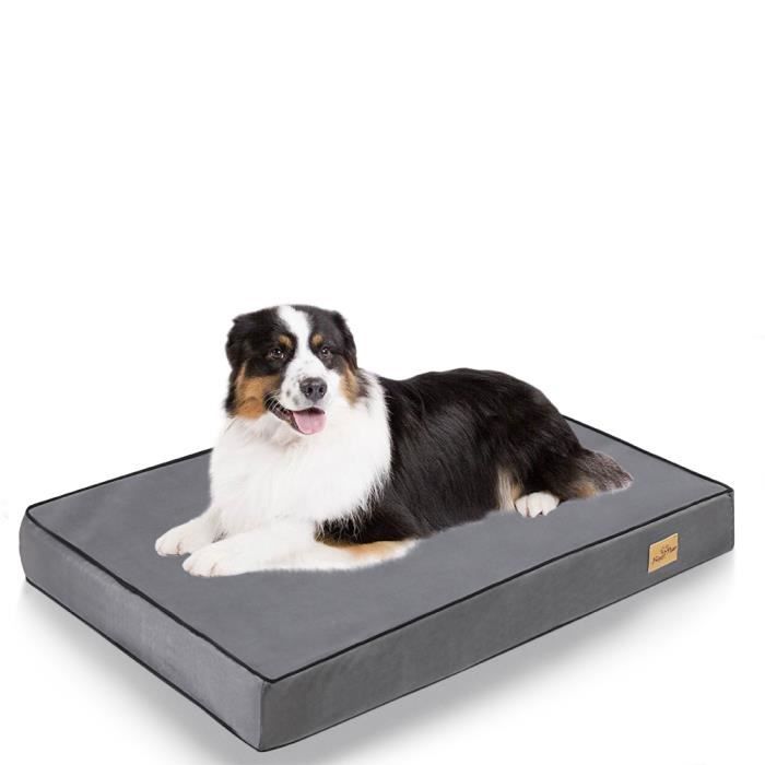 Meilleurs prix pour BingoPaw Coussin Chien Orthopédique Panier pour Chien Déhoussable 105x70x10cm