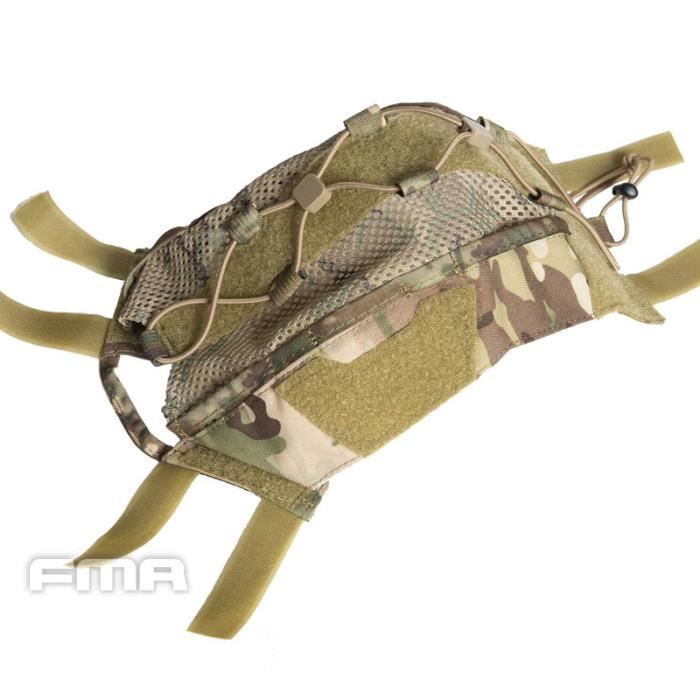Housse De Casque Tactique TOPTACPRO Pour FAST – Multi-camo, Taille S/M, Neuve