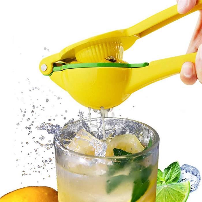 Fruit Juicer Presse à Main Centrifugeuse Presse-Jus Plastique Lemon Lime carafe UK 