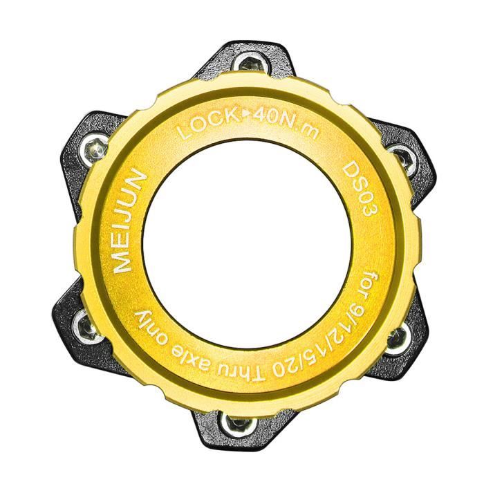 Bike Aluminium Center-Lock Hub Vélo 6 Boulons Disque De Frein Rotor
