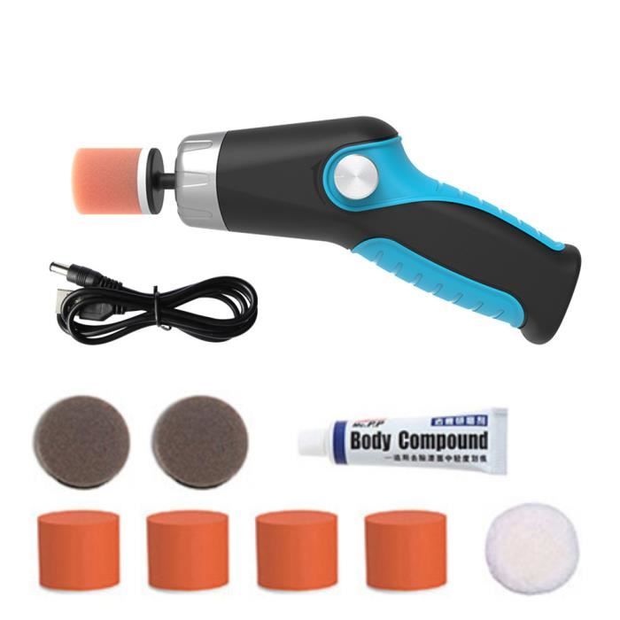 Polisseuse électrique Sans Fil Pour Voiture, 3 Vitesses Réglables, Multifonctionnelle Pour Bois Et Metal Cire Et Poncage 99119143