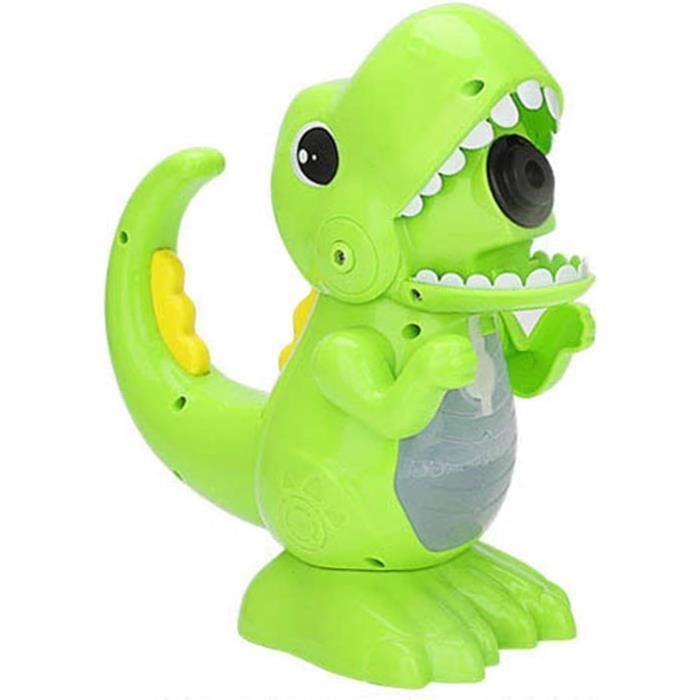 Machine à Bulles Dinosaure Pour Enfants – Auto-ventilée, Pour Jeux Extérieurs, Fêtes Et Mariages – Cadeau Rigolo