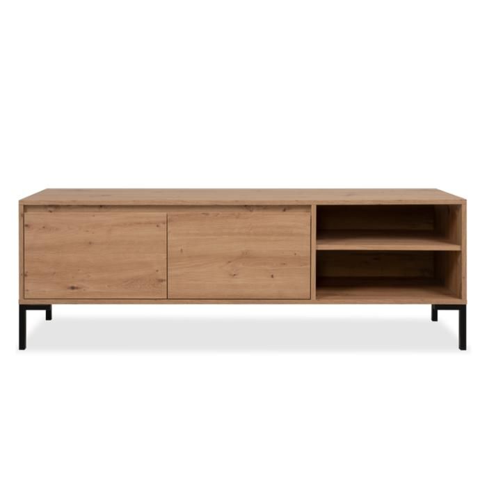 NAVI - Meuble TV en bois avec placard 150cm NAVI - Meuble TV en bois avec placard 150cm