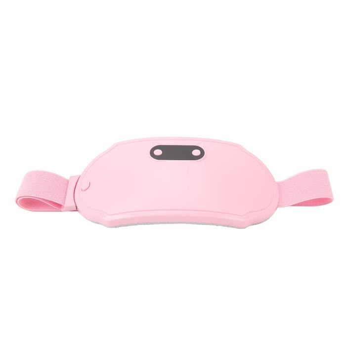 YUM Coussin Chauffant Sans Fil Ceinture De Coussin Chauffant Abdomen De Fille Blanche Vibration