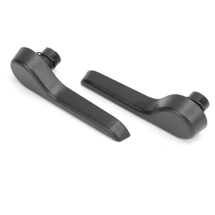 2 Poignées De Réglage D'inclinaison De Siège FINAO AUTOPARTS - Compatible Renault Clio II Et Twingo I - Couleur Grise