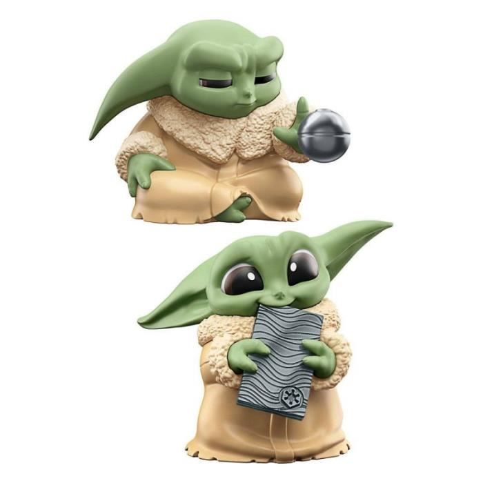 Star Wars The Bounty Collection – Pack 2 Figure Grogu Serie 5: Practicando Con El Poder E Beskar – Giocattoli Ufficiali Per Bambini 4+ Anni