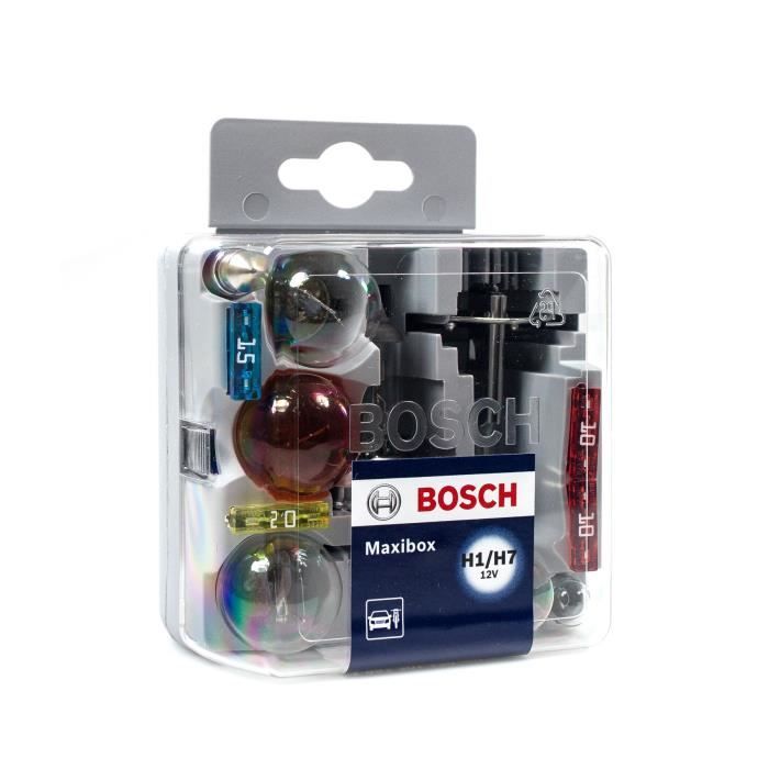 Bosch H4 Maxibox coffret de lampes - 12 V : : Auto et Moto