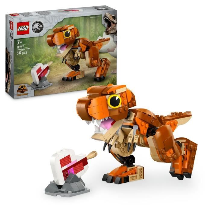 LEGO Jurassic World 76967 Petite Mangeuse : la femelle T rex Jouet - vue 3