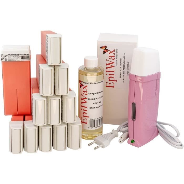 Kit D Epilation A La Cire D Épilation Royal Complet Chauffe