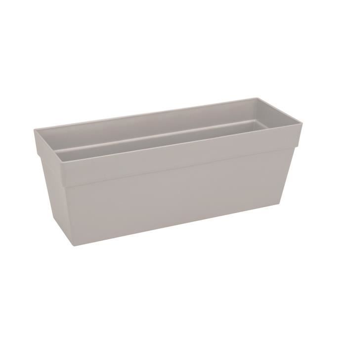 Elho Loft Urban Balconniere Allin1 50 - Noir - L 49 X B 27 X H 21 Cm - Balconextérieur - 100