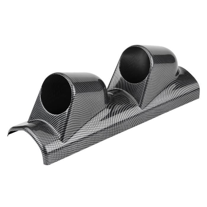Support Pour Compteur Auto 52 Mm – Noir, Trou Unique, En Fer, Facile à Monter
