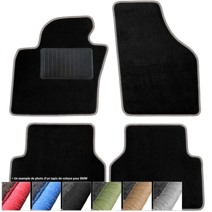 Tapis Moquette Peugeot 208 4 Pièces D'origine - Référence 1606631780, Noir, Neuf