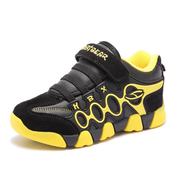 Chaussures de course enfant Marque Modele Noir Garcon Intensif Running