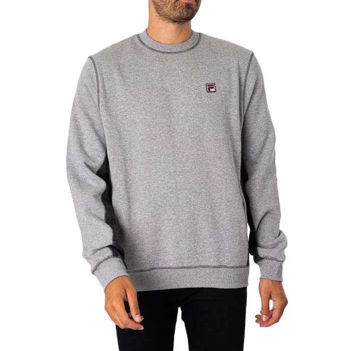 Sweat Shirt Webber Fila Homme Gris Gris Cdiscount Pr t