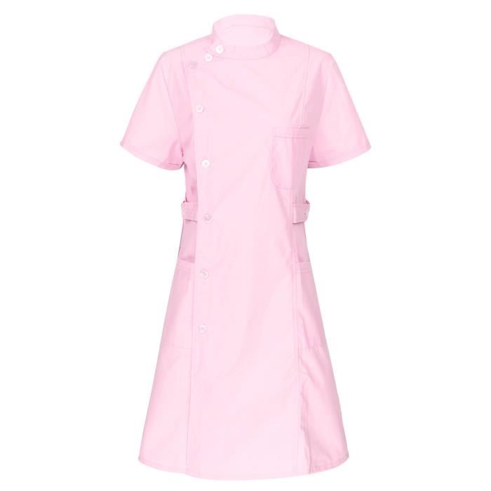 Blouse de laboratoire unisexe - Blouse médicale uniforme sanitaire