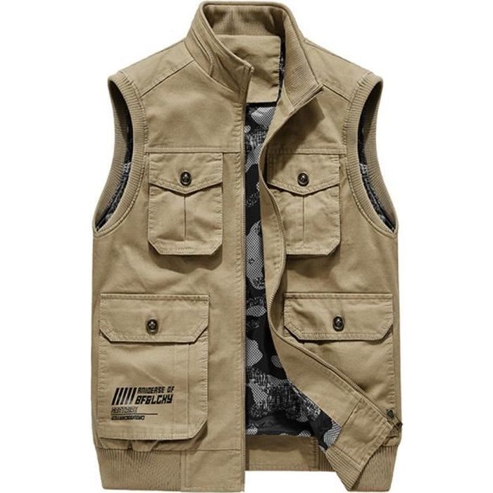 Veste sans manche cargo Clearance
