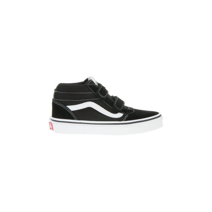 Vans Zapatillas - VANS - YT Ward Mid - Noir - Lacets - Synthétique - Plat
