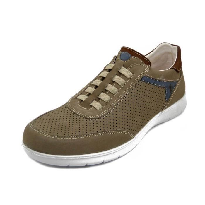 chaussure semelle marron