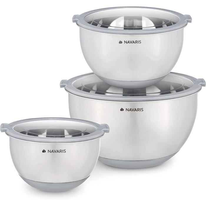 Saladier Acier Inoxydable Diamètre 25 Cm - Plat - Saladier - Coupelle BUT