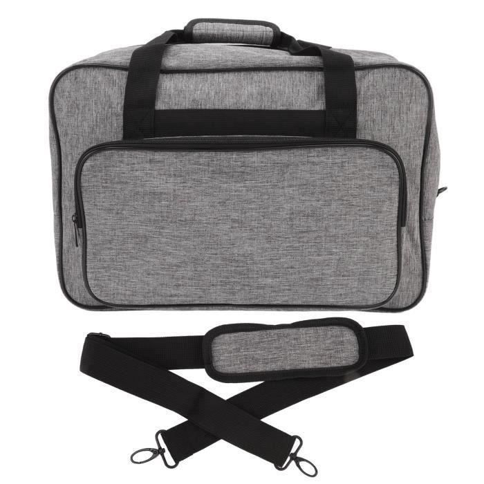 Sac De Transport Pour Machine à Coudre BRABOSTON - Noir, Dimensions 32x23x46 Cm - Poignées, Protection Poussière