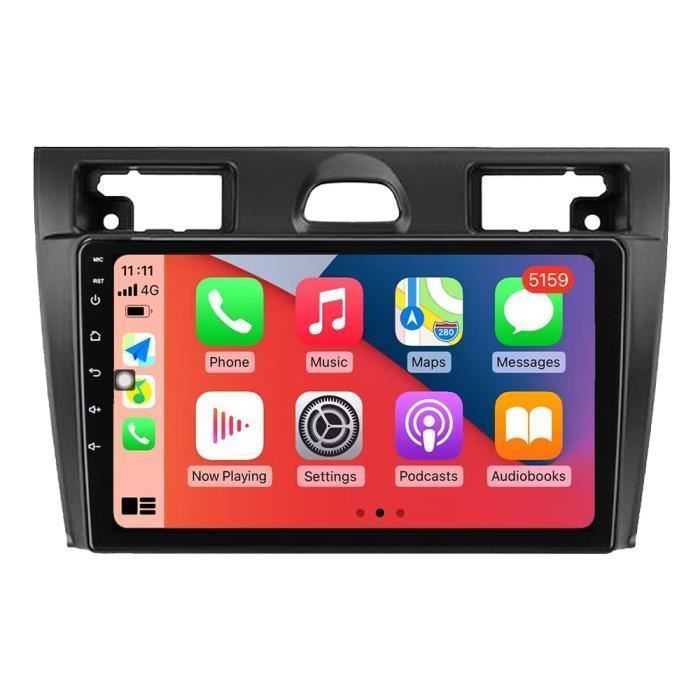Autoradio Android 12 Per Ford Fiesta Mk5 2002-2008 - 9" Touchscreen, CarPlay, GPS, DAB+ - Foto 10