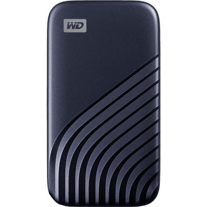 WD My Passport™ – SSD Externe – 1To – USB-C – Bleu (WDBAGF0010BBL-WESN)