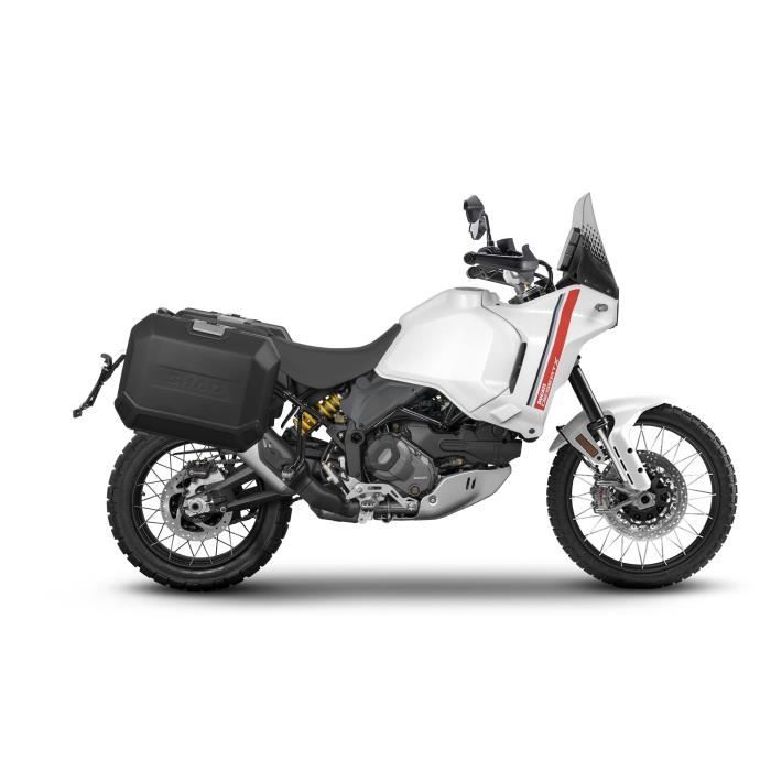 Support valises latérales Shad 4P System Ducati Desert X 937 - blanc/noir - TU