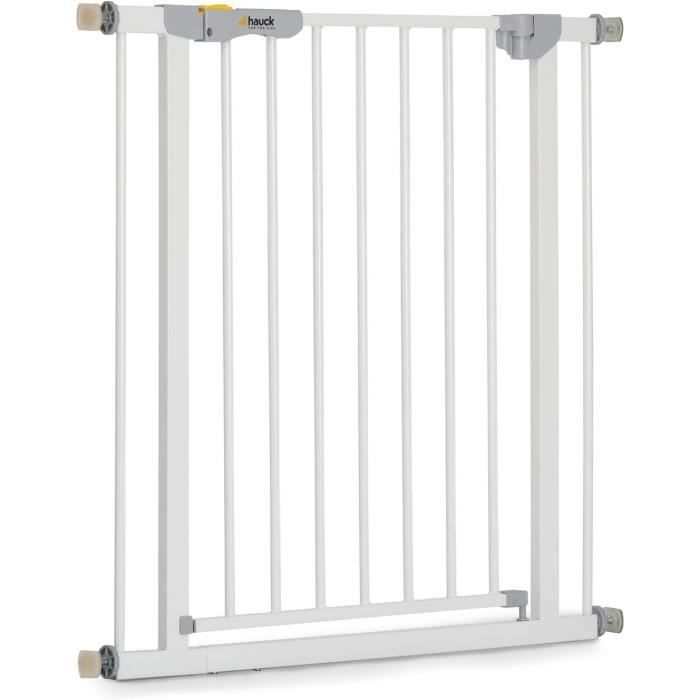 Hauck Barrière Enfant Wood Lock 2 - Extensible 84-89 Cm - Sans Perçage - Porte & Escalier