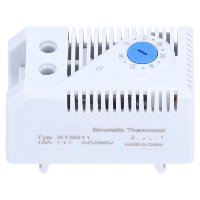 SINOTIMER KTS011 Cabinet Mini Thermostat RéGulateur de TempéRature MéCanique Compact SINOTIMER KTS011 Cabinet Mini Thermostat RéGulateur de TempéRature MéCanique Compact