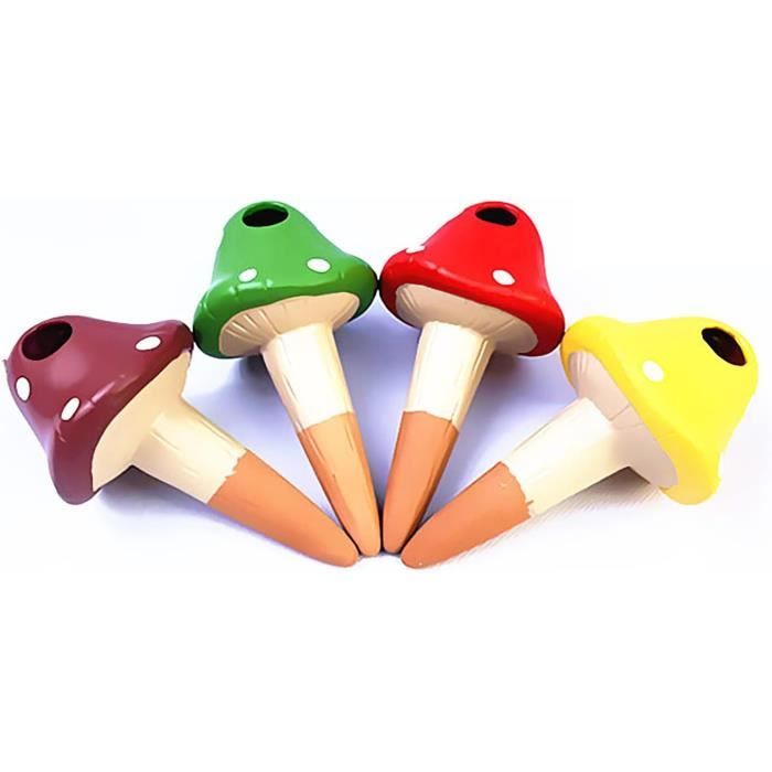 Lot De 4 Globes D'arrosage En Verre Pour Plantes, Insert De Jardinière