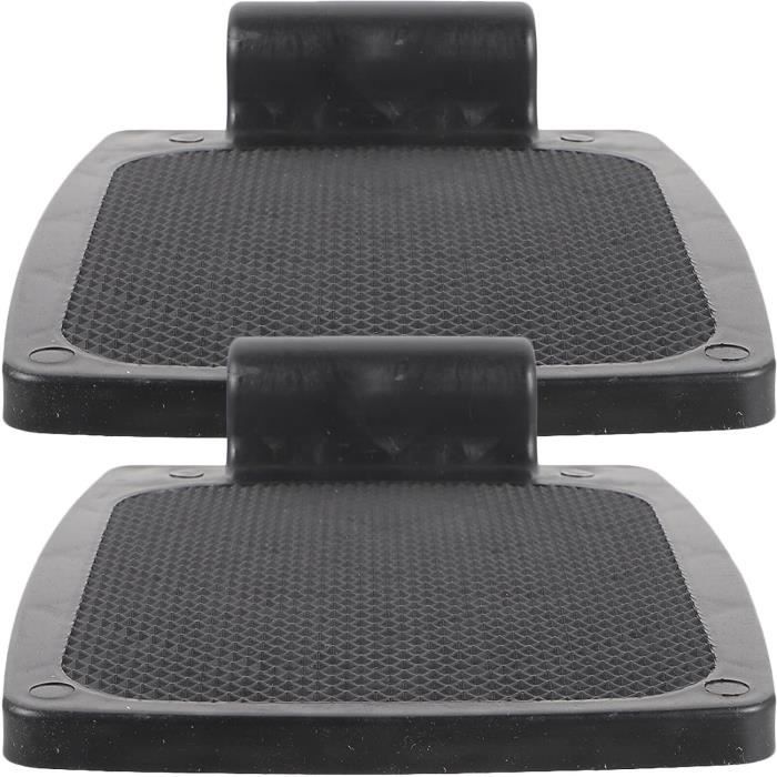 Drfeify Repose-pieds pour fauteuil roulant 2 pièces fauteuil roulant