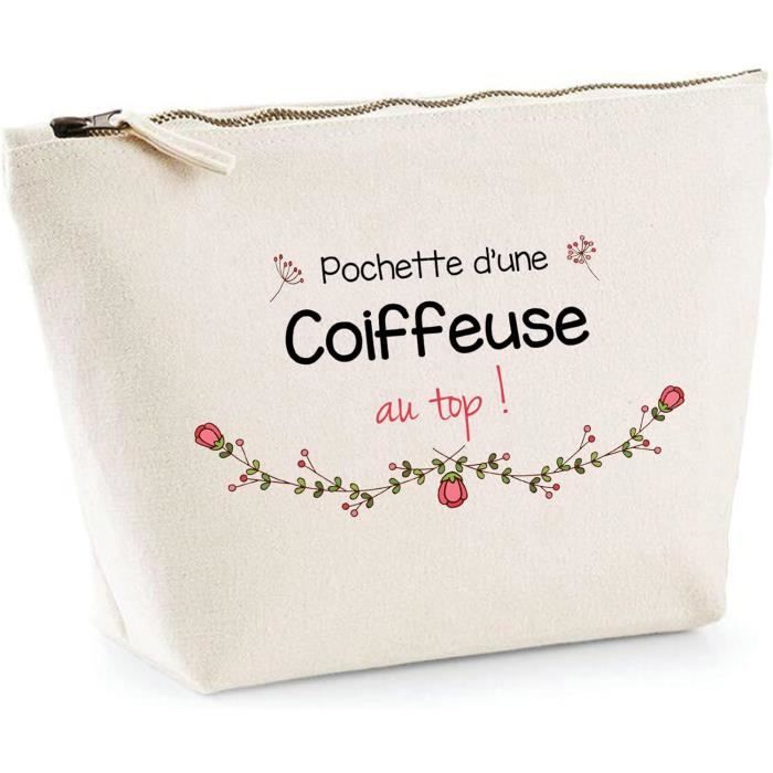 Trousse Infirmière Au Top | Idée Cadeau Collègue Travail Retraite Pochette Maquillage Toilette - Bagagerie - Maroquinerie