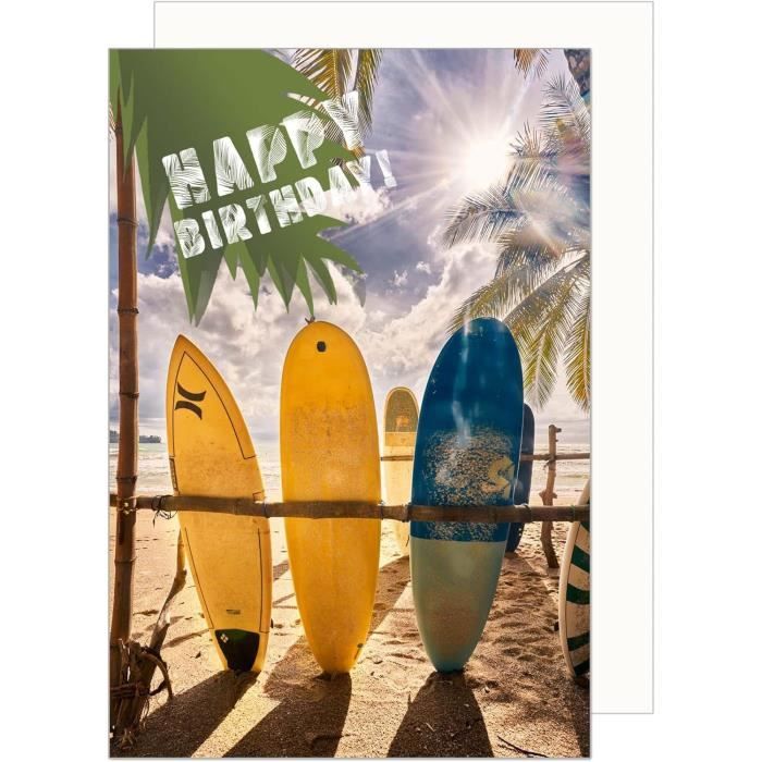 Edition Seidel Carte D'anniversaire De Qualité Supérieure Avec Enveloppe - Carte De Vœux