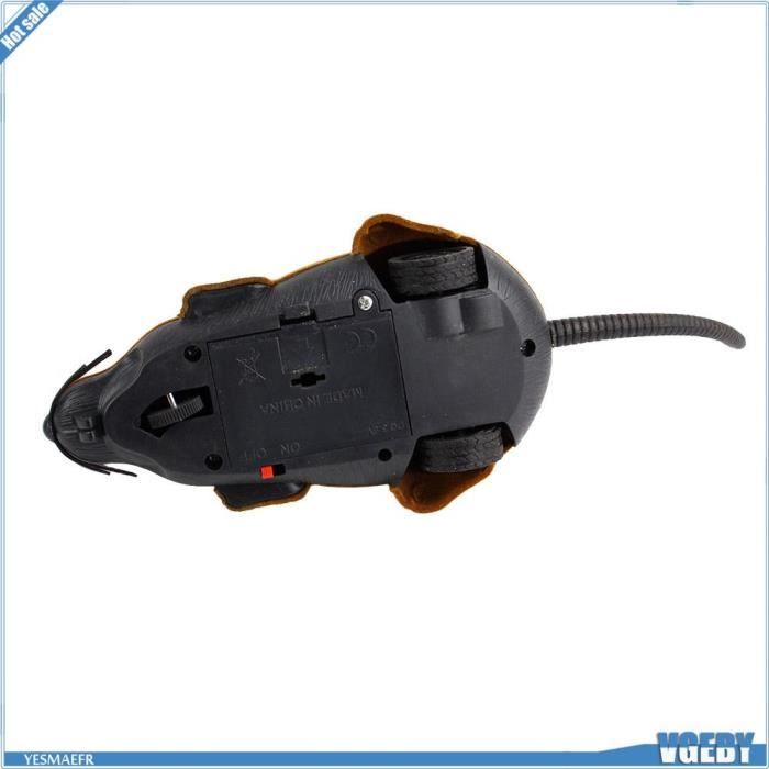 Meilleurs prix pour VGEBY Jouet pour chat Rat RC, Jouet de Souris électronique Drôle D'Apparence Réaliste télécommandé pour Chat, animalerie jouet