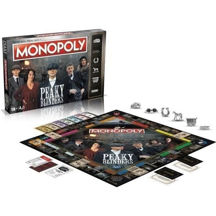 Monopoly - WINNING MOVES - Peaky Blinders - Jeu de plateau - Adulte - 90  min - Cdiscount Jeux - Jouets