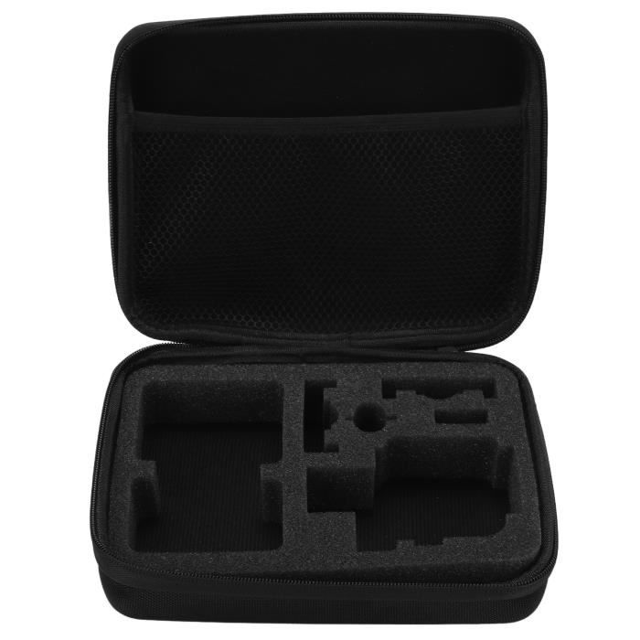 Sac De Rangement Noir Mini Pour GoPro Hero 13/12/11/10/9/8/7/6, Sac De Voyage Rigide Noir Pour DJI Action 5 Pro/4/3 Insta 360 Ace Pro Accessoire