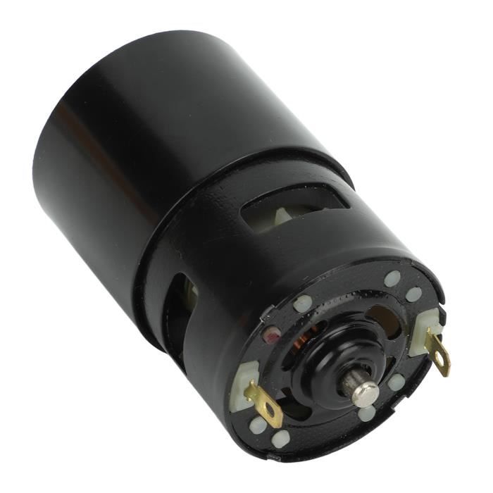 DIY petit moteur de perceuse électrique 12V micro moteur DC RS365 sèche- cheveux micro moteur DC haute vitesse