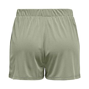 Short en jean gris pour femme ONLY ONLCUBA Life Paperbag DNM Shorts Noos Grey denim - Prêt-à-Porter