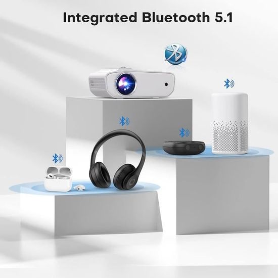 Soldes Cdiscount : craquez pour ce vidéoprojecteur Bluetooth 4K à