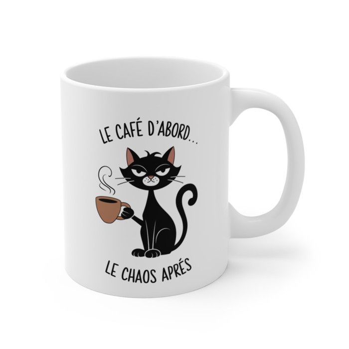 Nostalgic-Art Tasse à Café Rétro, Cat Lover – Idée De Cadeau Pour Propriétaires De Chats, En Céramique, Design Vintage Avec Une Citation, 330 ML