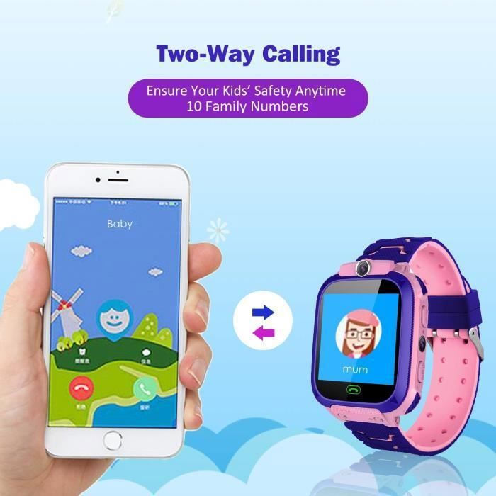 Jooksmart Enfants Montre Connectée Game Montre Tactile Jeux de Caméra  Meilleur Montre Intelligente Pas Cher pour Filles Garçon - Cdiscount  Téléphonie