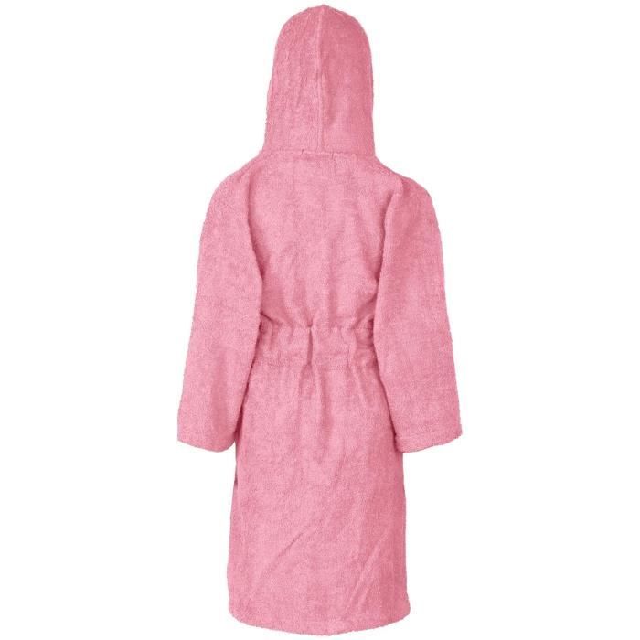 Peignoir Enfants Filles Garçons Serviette Eponge Poncho Plage