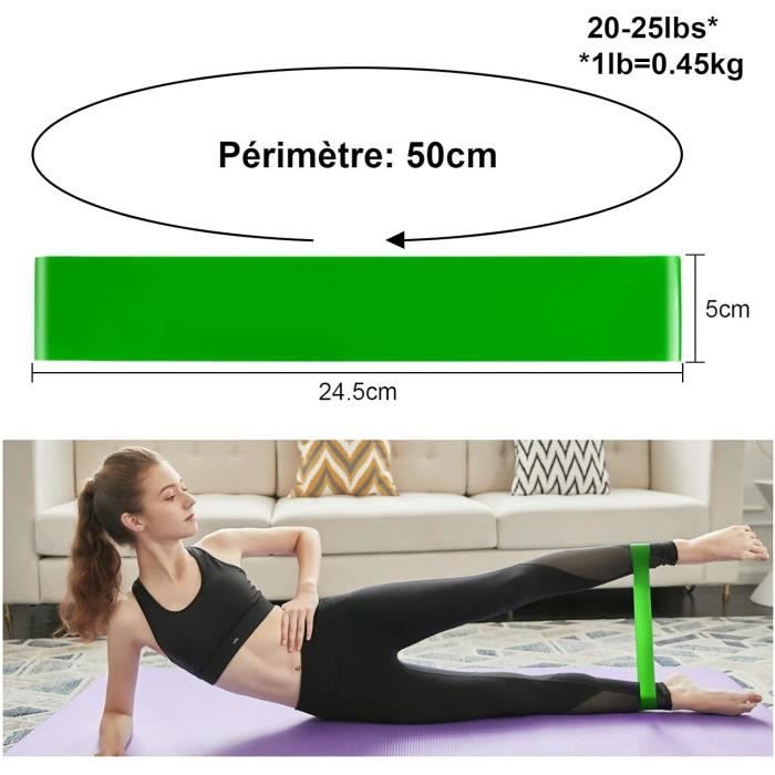 Lot de 3 bandes de chaise pour TDAH, bandes de chaise pour chaise sensorielle coussin oscillant, convient aux pieds agités, TDAH(0,4, 0,6, 0,8 mm, vert, bleu et jaune