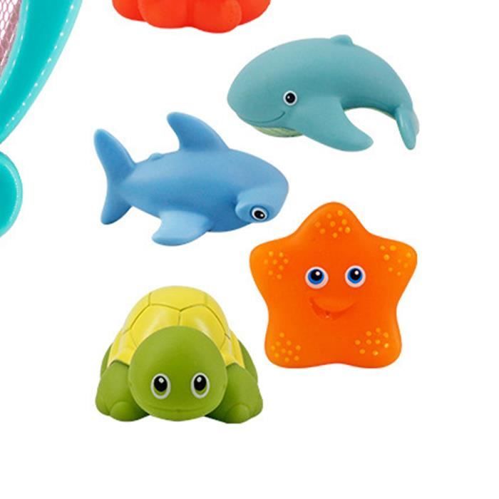 Tangdudu 9 Pièces Jouets De Bain Pour Bébé 1 2 3 4 5 Ans, Jouet Piscine Cadeau Pour Baignoire Piscine Tangdudu 9 Pièces Jouets De Bain Pour Bébé 1 2 3 4 5 Ans, Jouet Piscine Cadeau Pour Baignoire Piscine