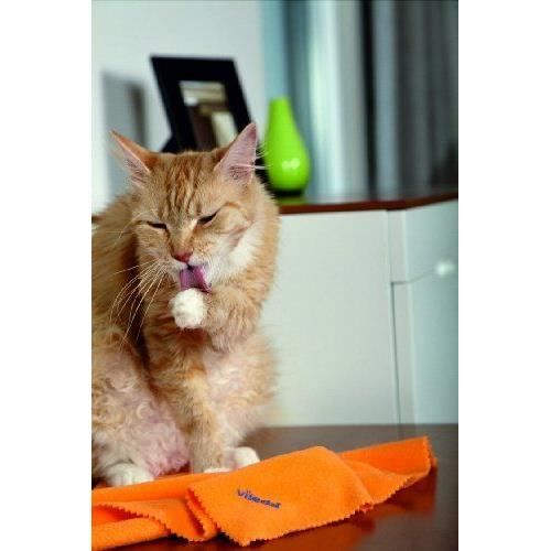 Vileda Chiffon Pour Fenêtres - Lot De 5 - Microfibre 30% Pour Nettoyage Sans Traces Et Anti-Peluches - Idéal Vitres Et Surfaces Graisseuses